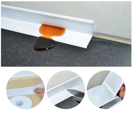 1m/3.2m PVC Waterproof Bathroom Sealing Tape