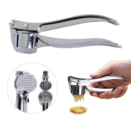 Garlic Press Crusher Mincer Kitchen Stainless Steel