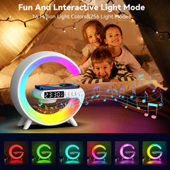 15W Multifunction Wireless Charger Pad Stand Speaker