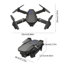 E88Pro RC Drone 4K Professinal With 1080P Wide Angle