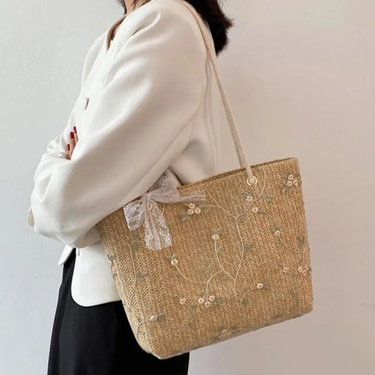 Fashion Woven Handbags For Women