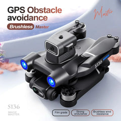 S136 GPS Rc Drone 4K HD Dual Camera